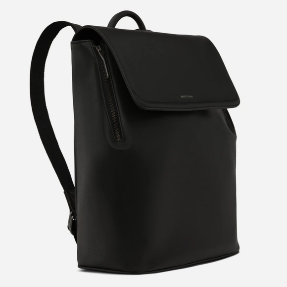 Matt & Nat Black Zippered Backpack - Picture 2 of 10